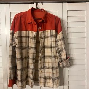 Flannel Plaid Corduroy women’s